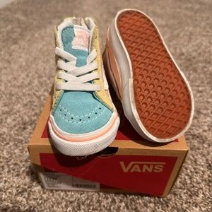 Vans SK8 Hi Zip Pastel size 4c